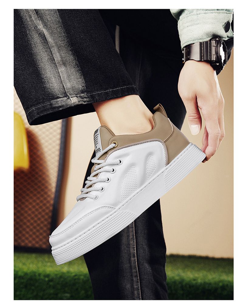 Low-top Casual Sneakers Fashion Men's Breathable Non-slip Wear-resistant Shoes_voghion.com