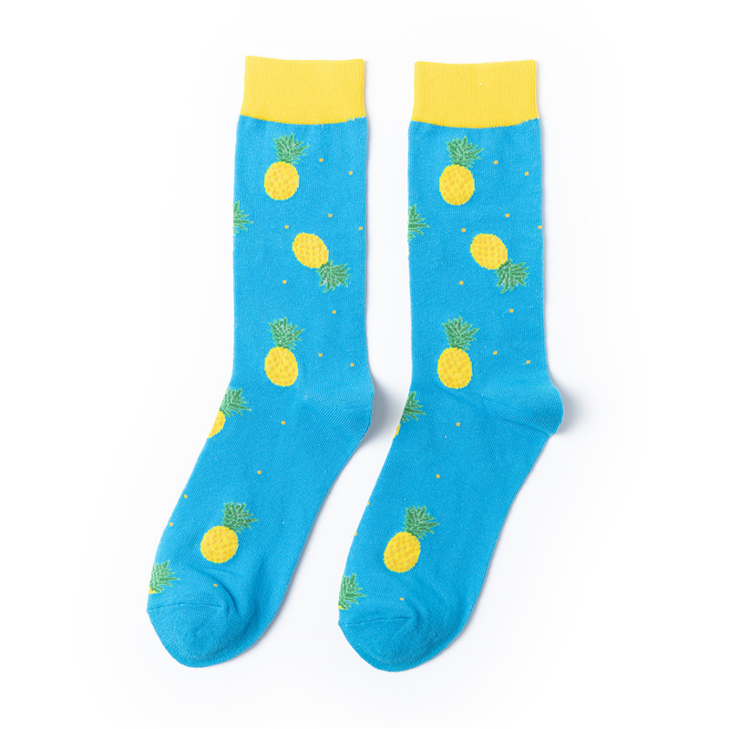 2025d All-Season Mid-Calf Women's Combed Cotton Personality Men's Socks Cartoon Trend_voghion.com