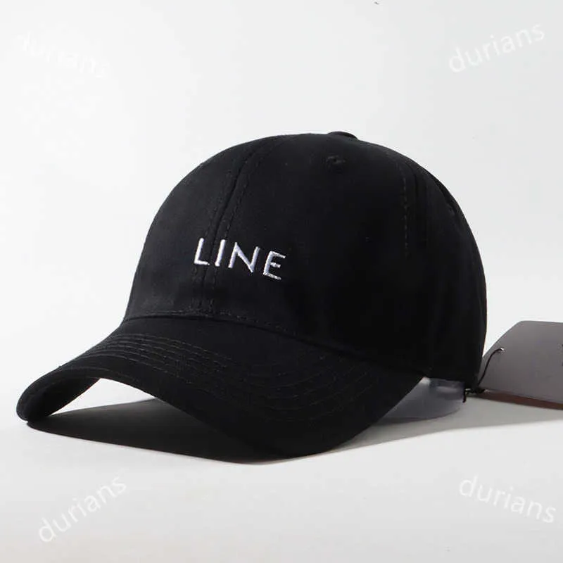 Buchstabenstickerei Baseball Mode für Herren und Damen Reise Gebogene Krempe Entenzunge Kappe Outdoor Freizeit Sonnenschirm Hut Ball_voghion.com