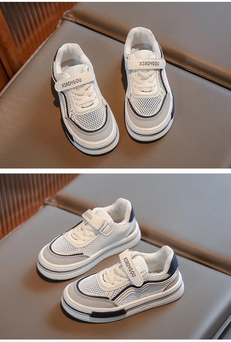 Kids Board Girl's Sneakers Fashion Hook Student Happysteps Boys Sport Running Autumn New Toddler Casual Shoes Sizes US_desvips.com