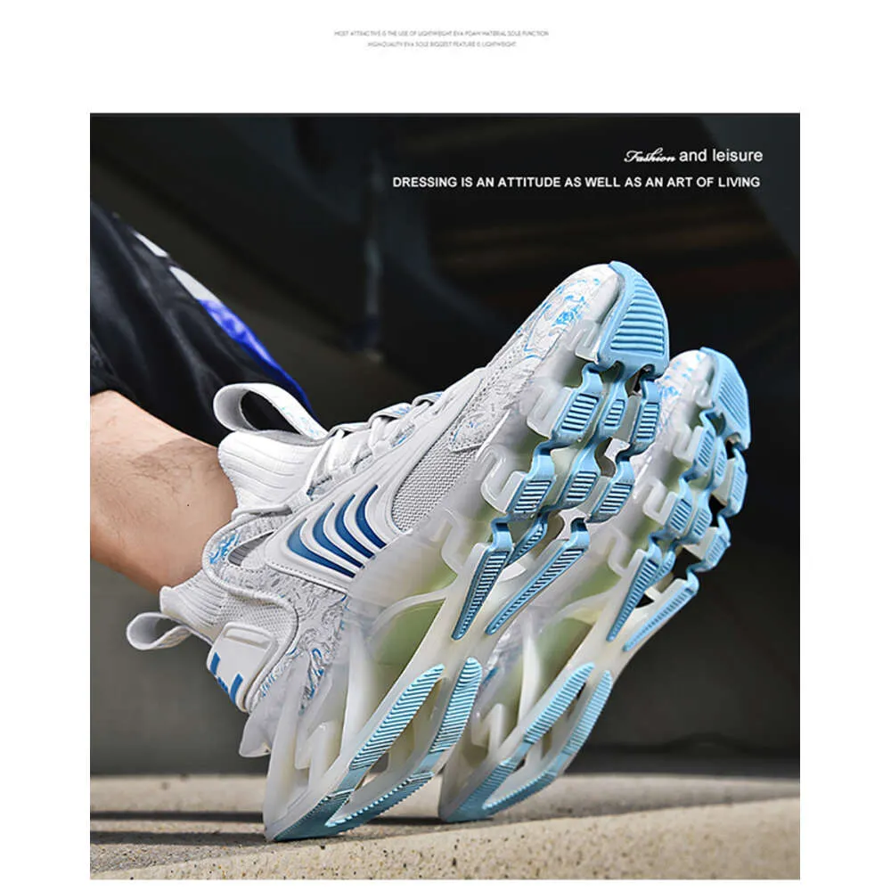 Heren Casual Nieuwe Mode Sport Lente Ademende Shark Blade Schoenen Heren Hoogwaardige Hardloopsneakers Lhshoe_voghion.com