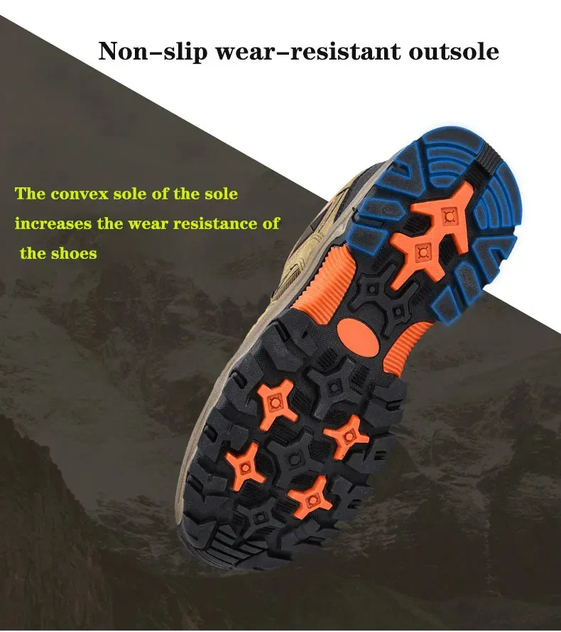 Herren Wanderschuhe Rutschfest Warm Outdoor Trekkingschuhe_voghion.com