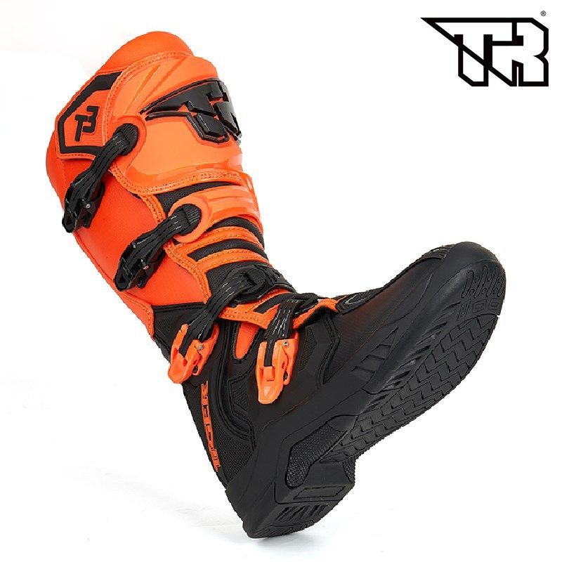 Botas de proteção profissional para motocross Novas botas de proteção para motocross_voghion.com