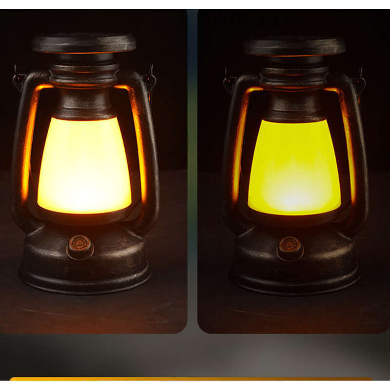 Charging Multifunctional Tent Solar Portable Camping Light, Outdoor Campsite Warm White Dual Color Atmosphere Light_voghion.com