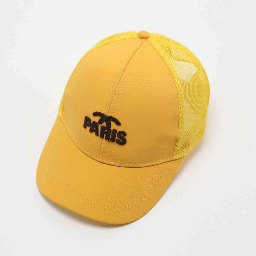 Children's baseball cap mesh cap breathable sun protection summer sunshade boys and girls baby baseball cap kids hat sun hat_voghion.com