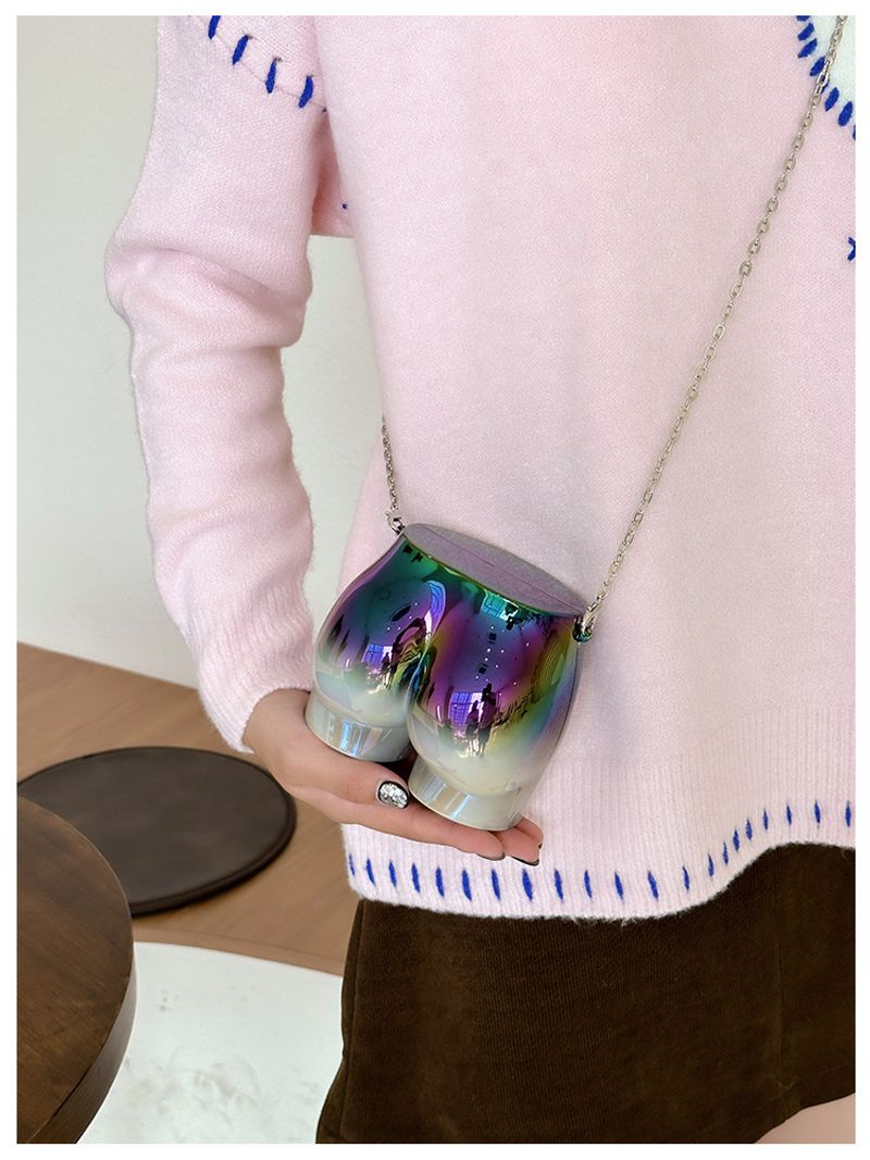 2024 neue Damentasche Acryltasche Einzel-Schulter-Umhängetasche Modetrend Gesäßtasche_voghion.com