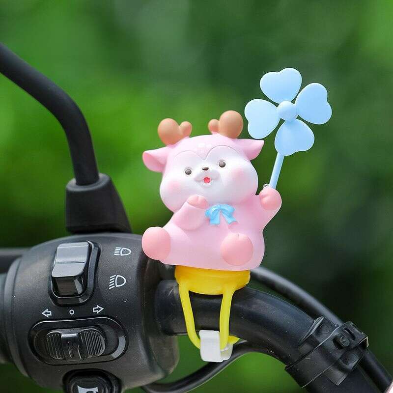 Electric Small Wind Cute Cartoon, Spinning Girl, Personalized Electric Scooter, Decorative Instrument Panel, Network,_voghion.com