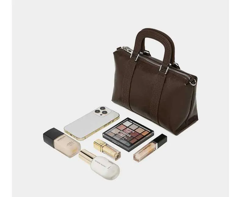 Toptrends 100% vera pelle cuscino piccola tote borse a mano per le donne 2025 designer borsa a tracolla signore spalla_voghion.com