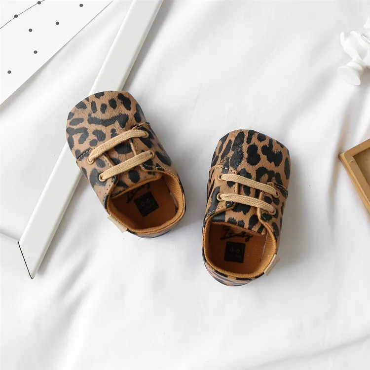 Infant Leather Boy Girl Shoes Multicolor Toddler Rubber Sole Anti-slip Cutefeet First Walkers Baby Newborn shoes 0-18_voghion.com