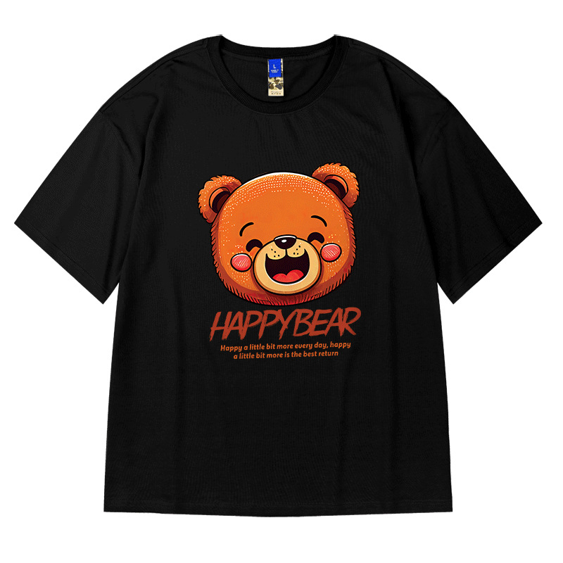 Tricou de vară pentru bărbați, brand american de modă, vrac, scurt, gras, plus mânecă 5/4, China-Chic, mărime mare_voghion.com