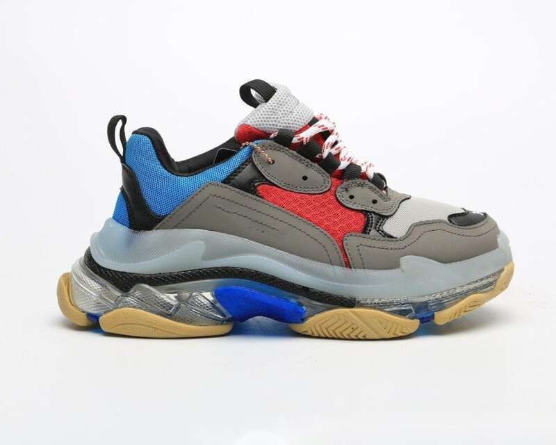 Platform Sneakers For Men Casual Shoes Paris Style White Shoes_voghion.com