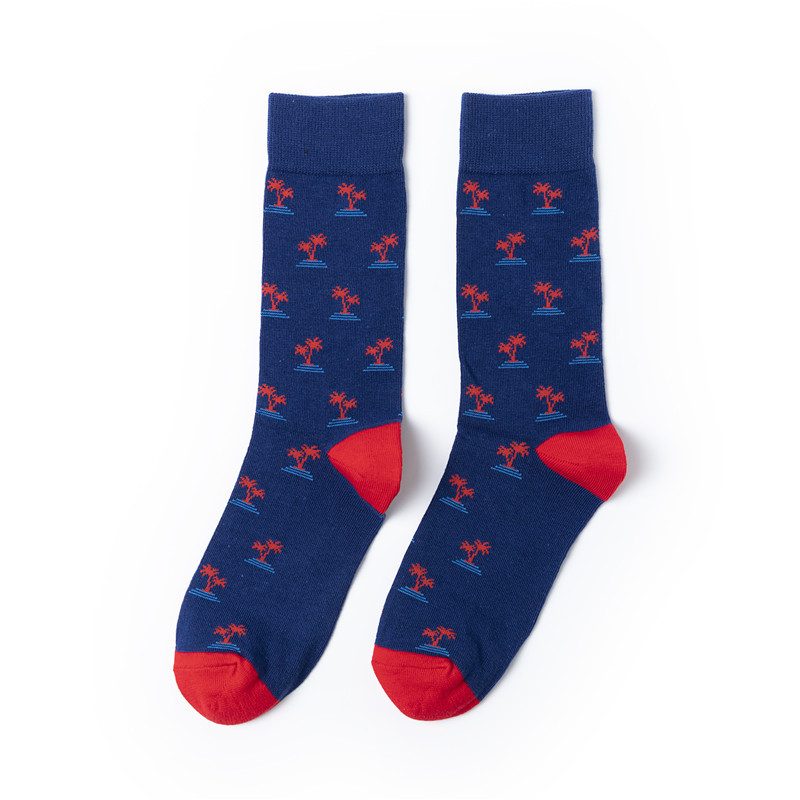 2025d All-Season Mid-Calf Women's Combed Cotton Personality Men's Socks Cartoon Trend_voghion.com