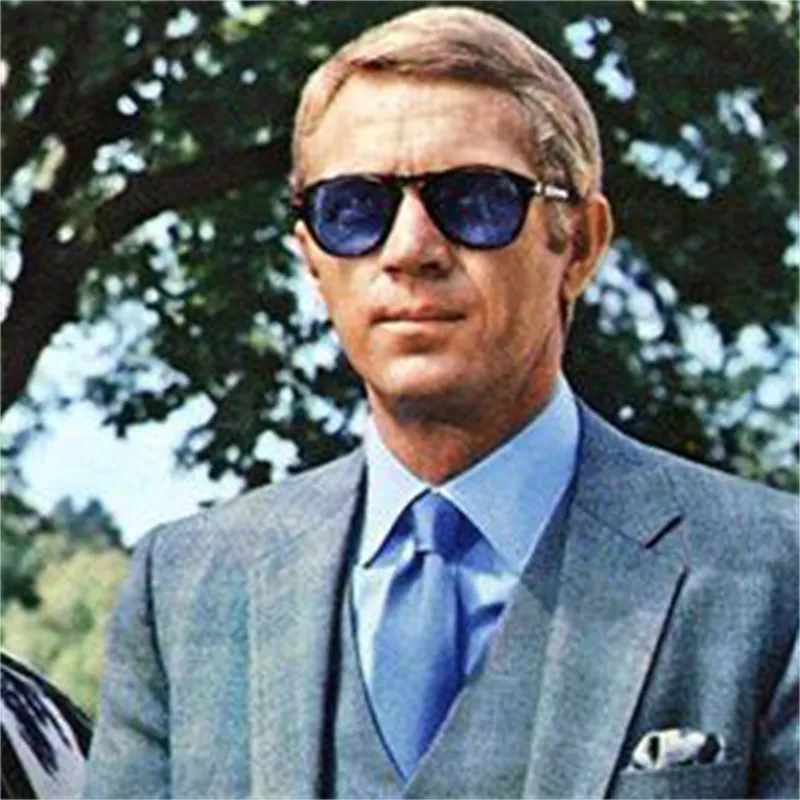 Classic Men Polarized Sunglasses Pilot Designer Driving Style_voghion.com
