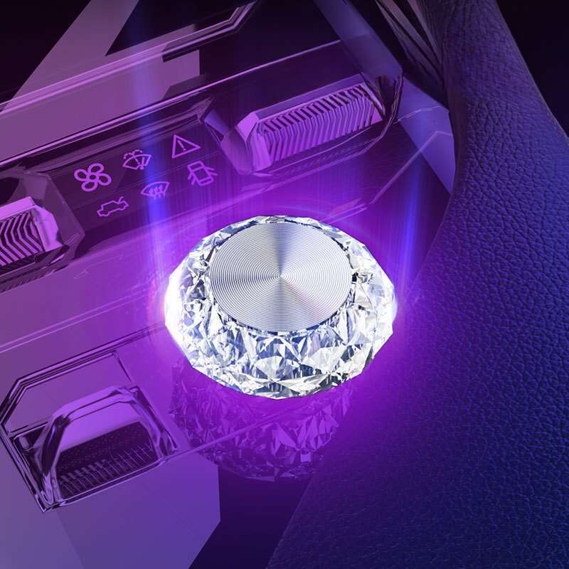 Auto LED-kleurverloop knipperende auto USB oogverblindende nacht interieurdecoratie sfeerlicht_voghion.com