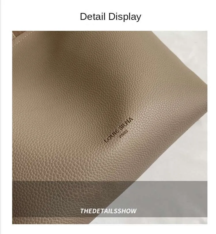 Vabaaja PU-nahast suure mahutavusega naiste käekotid, disainerist õlakott, suur ostukott, rahakott 2023_voghion.com