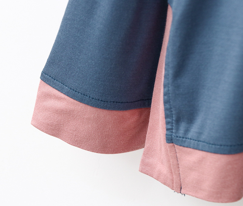 Vêtements pour femmes Pyjamas nouveau printemps et automne modal col rond manches longues ample pantalon large costume de loisirs vêtements de maison deux pièces pour femmes_voghion.com