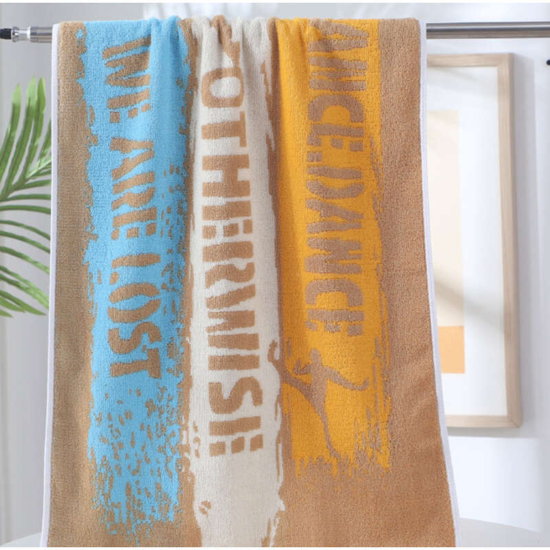 Cotton 40 * 100 Cm Fitness Sweat Absorbent Large Extra Long And Wide Shower Sport Towel_voghion.com