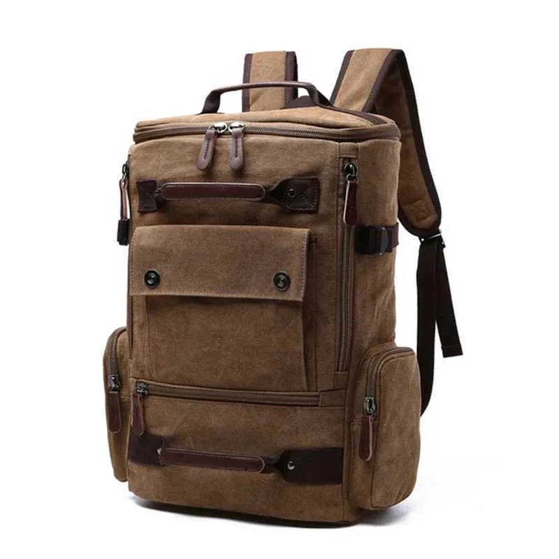 Vintage Canvas School Mens Travel Bags Large Capacity Laptop Backpack Bag High QualitC241031_voghion.com
