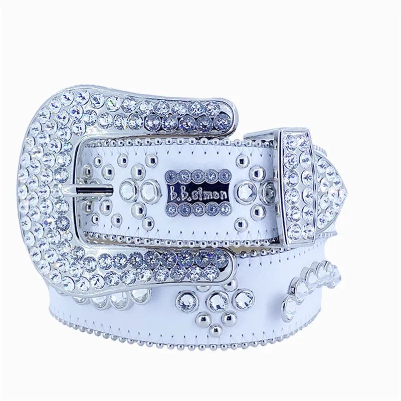 Rhinestone riem voor dames en heren western bling stijl_voghion.com