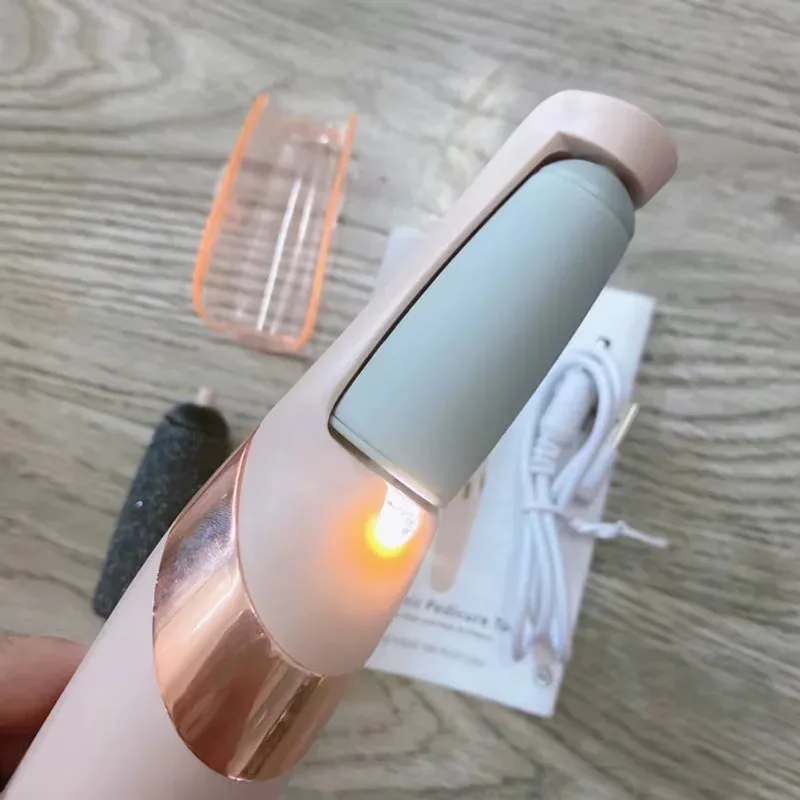 Rechargeable Electric Foot File For Smooth Soft Skin On Heels_voghion.com