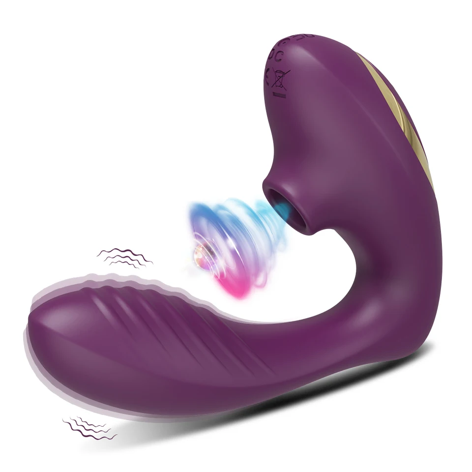 Klitoris Sauger Vibrator G Punkt Stimulator Damen Masturbator_voghion.com