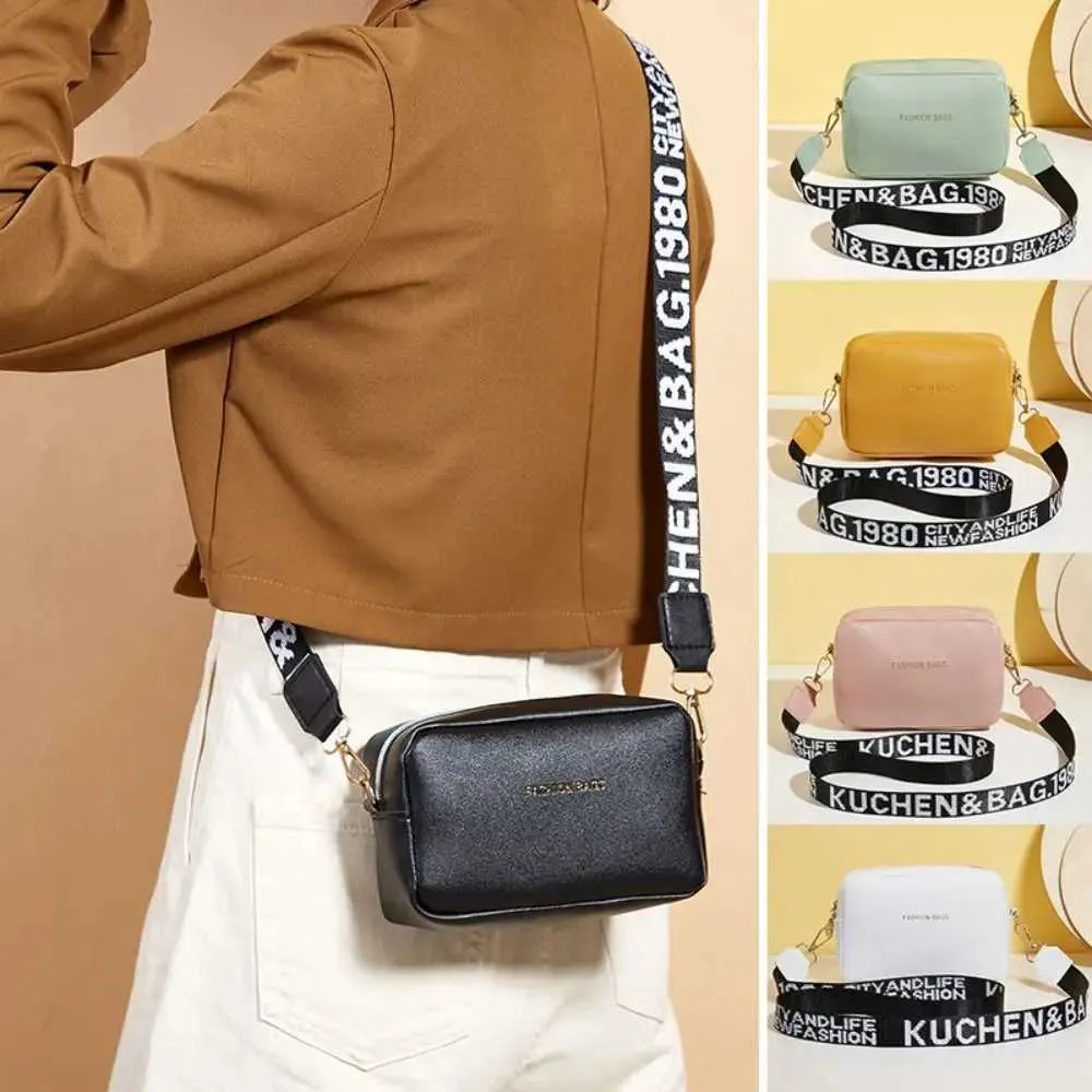 Borsa a mano e portamonete da donna, semplice, alla moda, casual, tracolla larga, piccola borsa a tracolla per telefono_voghion.com