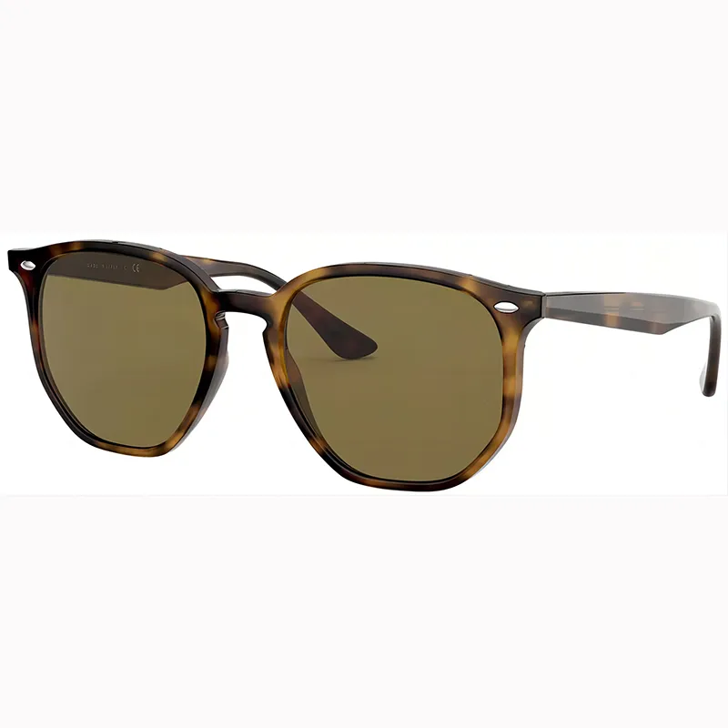 Brillen Klassische Herren Sechseckige Sonnenbrille Männer Frauen Mode Sonnenbrille Für Männlich Weiblich Mit Leder_voghion.com