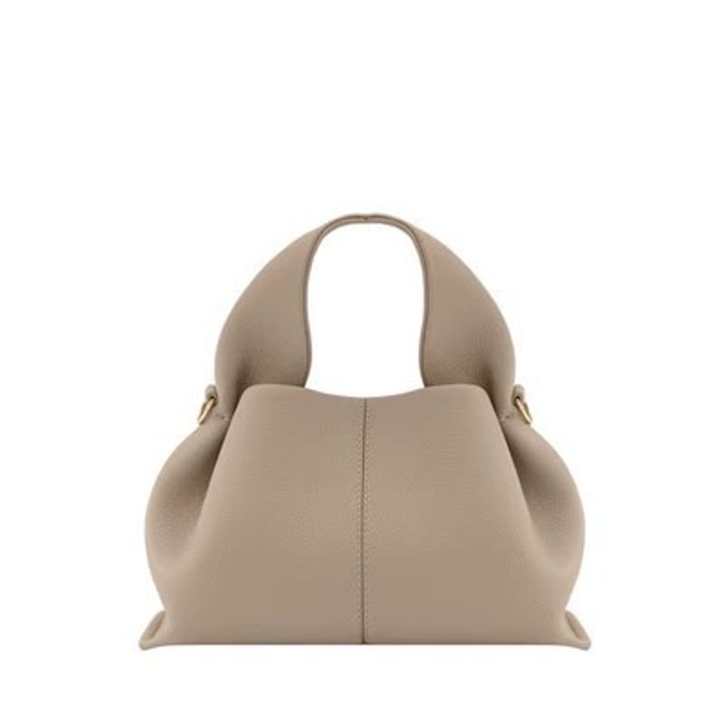 Französische Nischenmarke 2024 neue Mode Cloud Schulter Crossbody Handtasche quadratische Lunchbox Knödeltasche_voghion.com