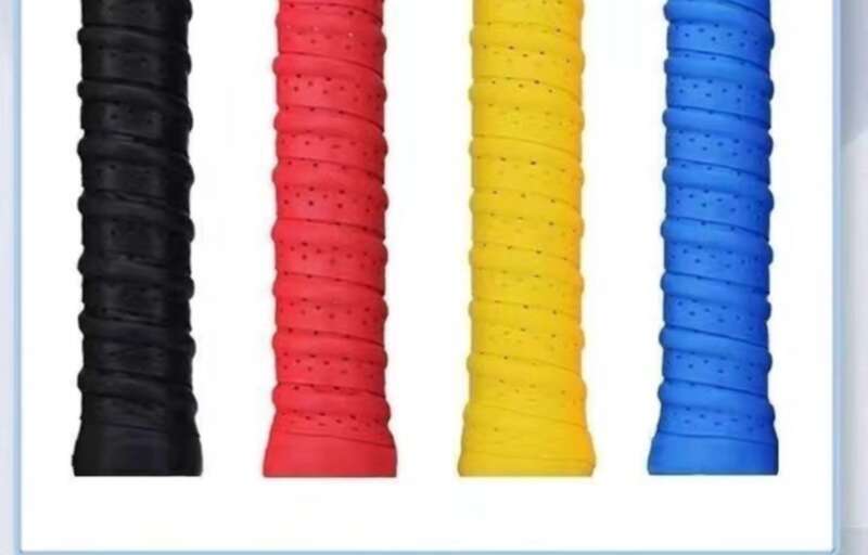 【 Kaaft kréien 1 gratis 】 102c Badminton Kiel Hand Gummi Tennisracket Perforéiert Atmungsaktiv Schweessband Grëff Opwéckelband_voghion.com