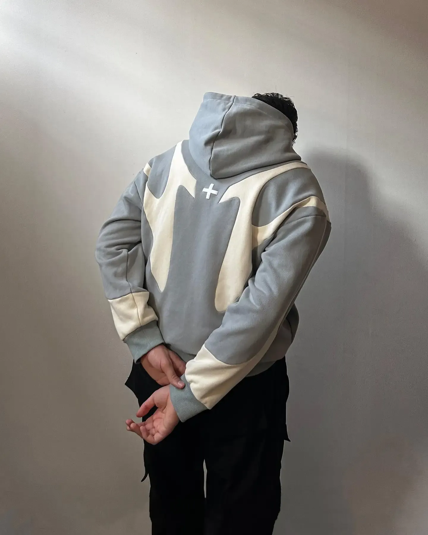 Felpe con cappuccio da uomo Y2K con cerniera e scheletro Felpa con cappuccio vintage con cerniera Hip Hop Patchwork Oversize Haruku Giacca gotica Capispalla Abbigliamento Streetwear_voghion.com