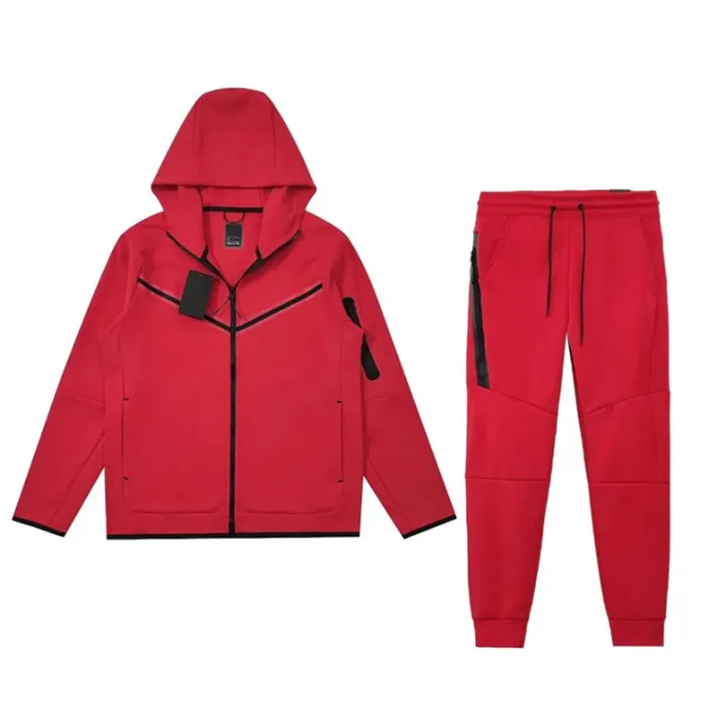 kvinde tech fleecebukser træningsdragt mænd joggerbukser designer herrejakke hættetrøje sport wind breaker multicolor_voghion.com