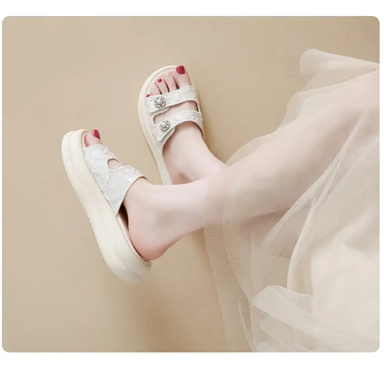 Pantofole donna eleganti ciabatte alla moda per casa e mare_voghion.com