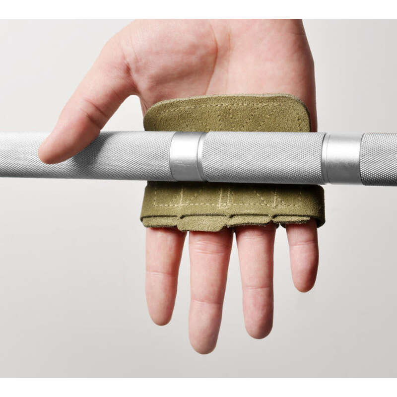 【 65000 menschen Lob 】 Rindsleder Schützen Palm Fitness Handschuhe Für Männer, Ausrüstung Training, Eisen Rollen, Kokon, Anti_voghion.com