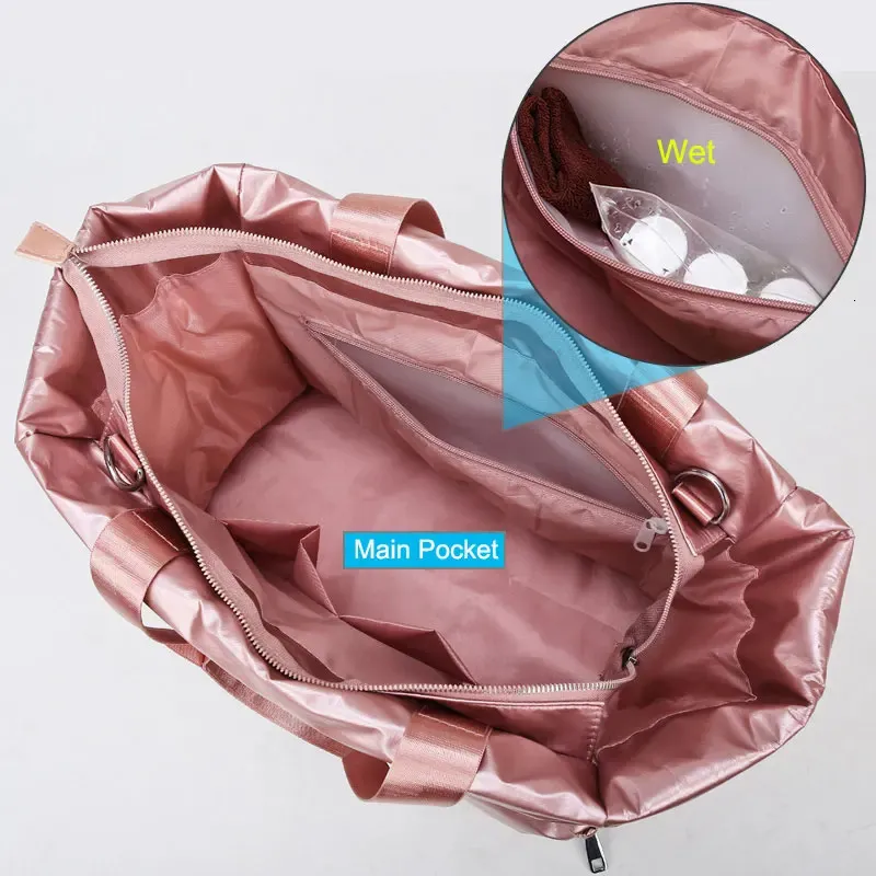 Kapazität Umhängetasche für Frauen wasserdichte Nylon Taschen Space Pad Baumwolle Feder unten große weibliche Tote Handtaschen Winter_voghion.com