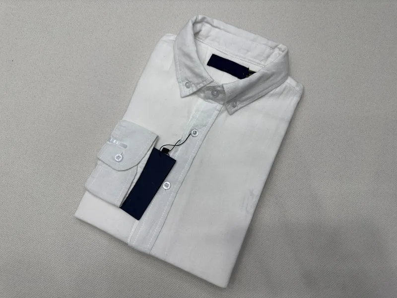 2024 Mens Shirts polo Small horse quality en Embroidery blouse Long Sleeve Solid Color Slim Fit Casual Business clothing_voghion.com