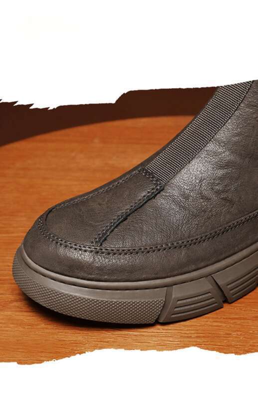 Herbst Neue Martin Stiefel Dicker Boden Britische Freizeitkleidung Arbeitsstiefel Herrenschuhe_voghion.com