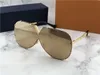 Designer Sunglasses Pilot Frame Uv400 Protection Men's Eyewear_voghion.com