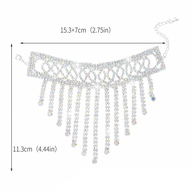 übertrieben Super Flash Breiten Rand Hohl AB Rhie Quaste Weibliche Mode Alle Spiel Voller Dia Armband Net Promi Hand_voghion.com
