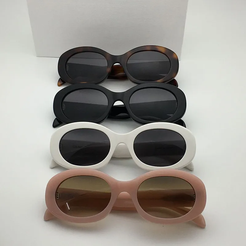 Óculos de sol de designer para homem e mulher retro oval_voghion.com