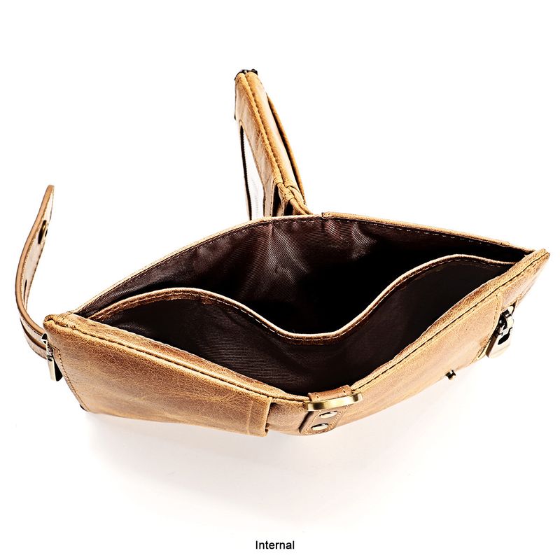 Neue männer echte RFID crazy horse leder zipper frauen retro multifunktionale kurze brieftasche_voghion.com