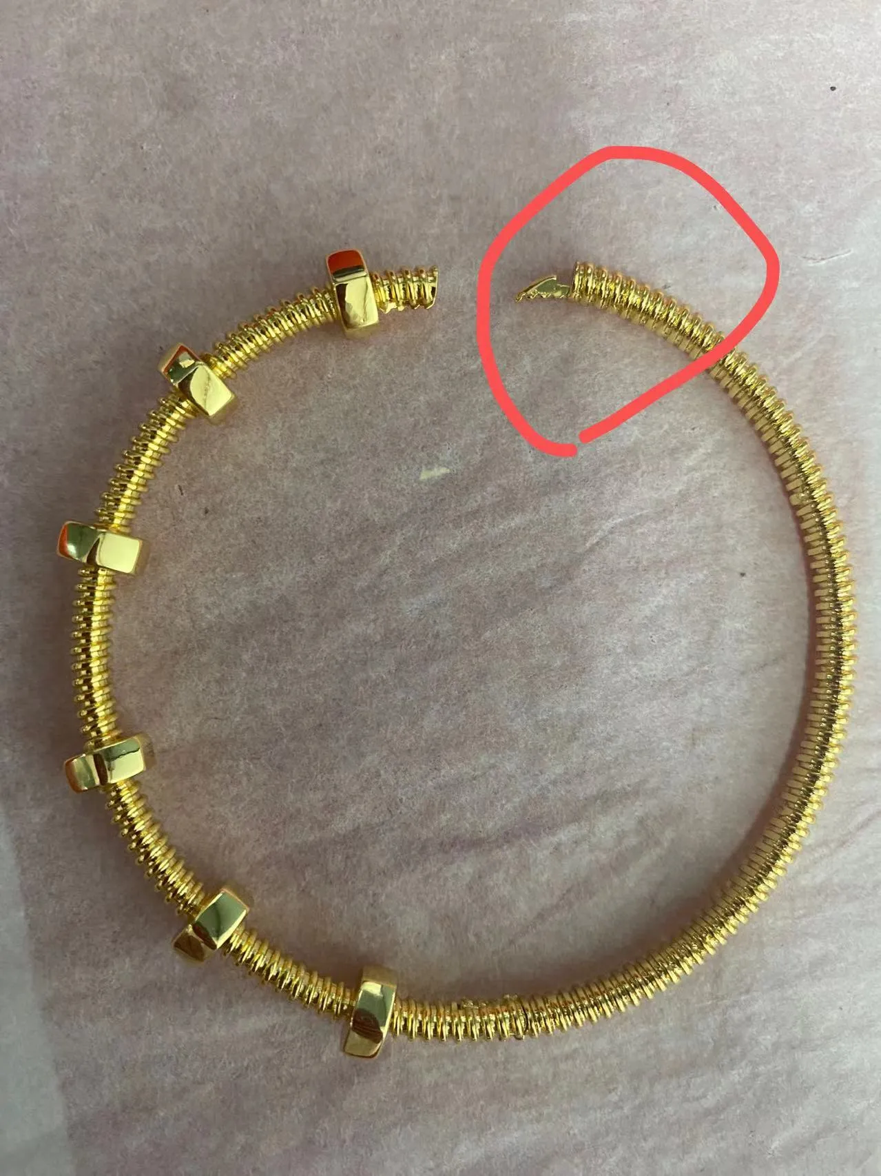 Braccialetti con braccialetti in oro rosa e vite in argento, per donne, ragazze e signore, set di gioielli unisex, gioielli di design, regali per feste_voghion.com