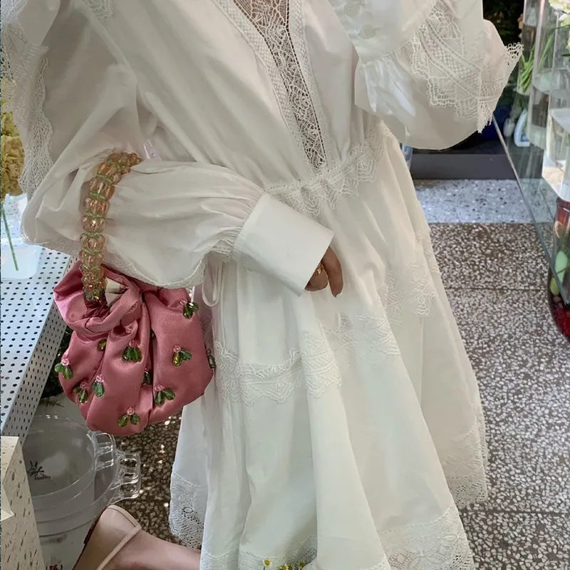 Borse alla moda Dias tote Donna Cristalli Rhie Pochette da sera Borsa da sposa Borsa da festa in raso di seta 240826_voghion.com