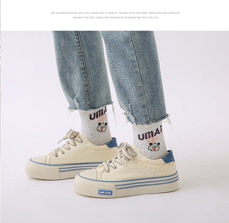 Modische, lässige Low-Top-Canvas-Schuhe für Damen_voghion.com