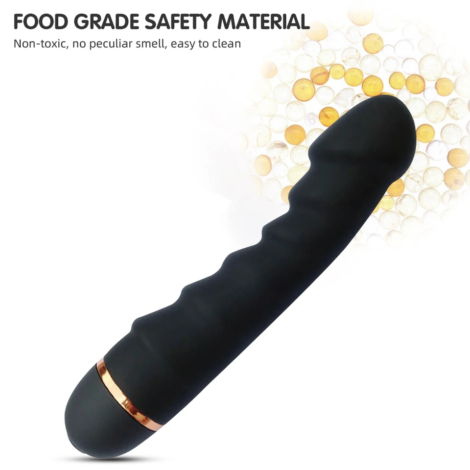Realistischer Silikon Dildo Vibrator Für G-punkt Und Klitoris_voghion.com
