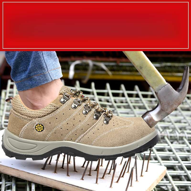 verschleißfeste Sicherheitsschuhe mit Anti-Smash- und Anti-Pannen-Schutz, bequem und schön_voghion.com