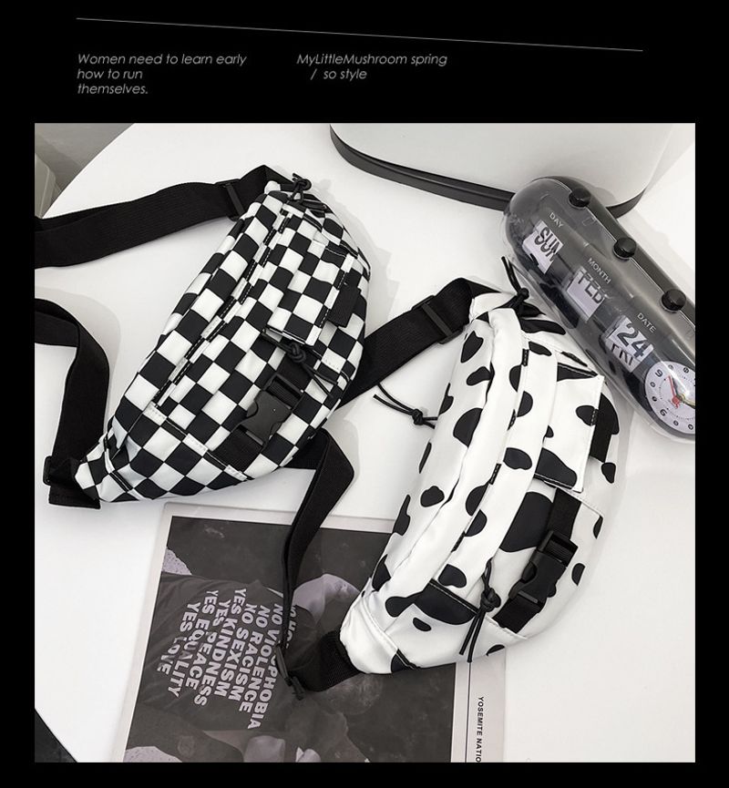 Sport Multifunktionale Outdoor Running Hüfttasche Freizeit Herren Verschleißfeste Brust Trendy Mobile Umhängetasche_voghion.com