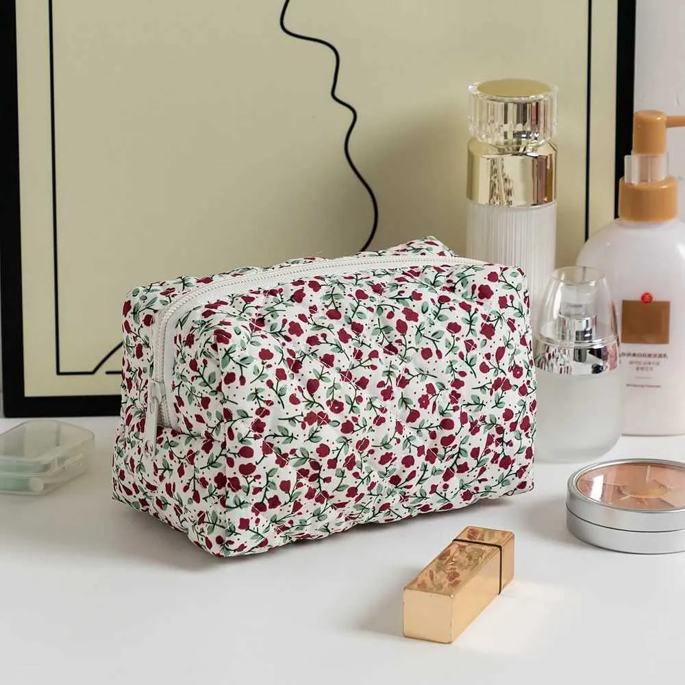für Frauen Organizer Korean Wer Printing Womens Reise Make-up Tasche Beauty Box Y241023_voghion.com