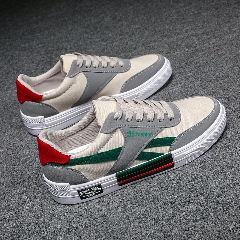 Canvas 2024 New Spring Men's Low-top Sports Trendy All-match Board Casual Shoes Men_voghion.com