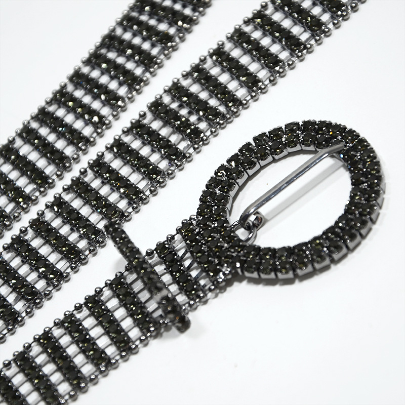 New Water Diamond Belt Bride Cover Wedding Accessories Matching Body Waist Chain_voghion.com