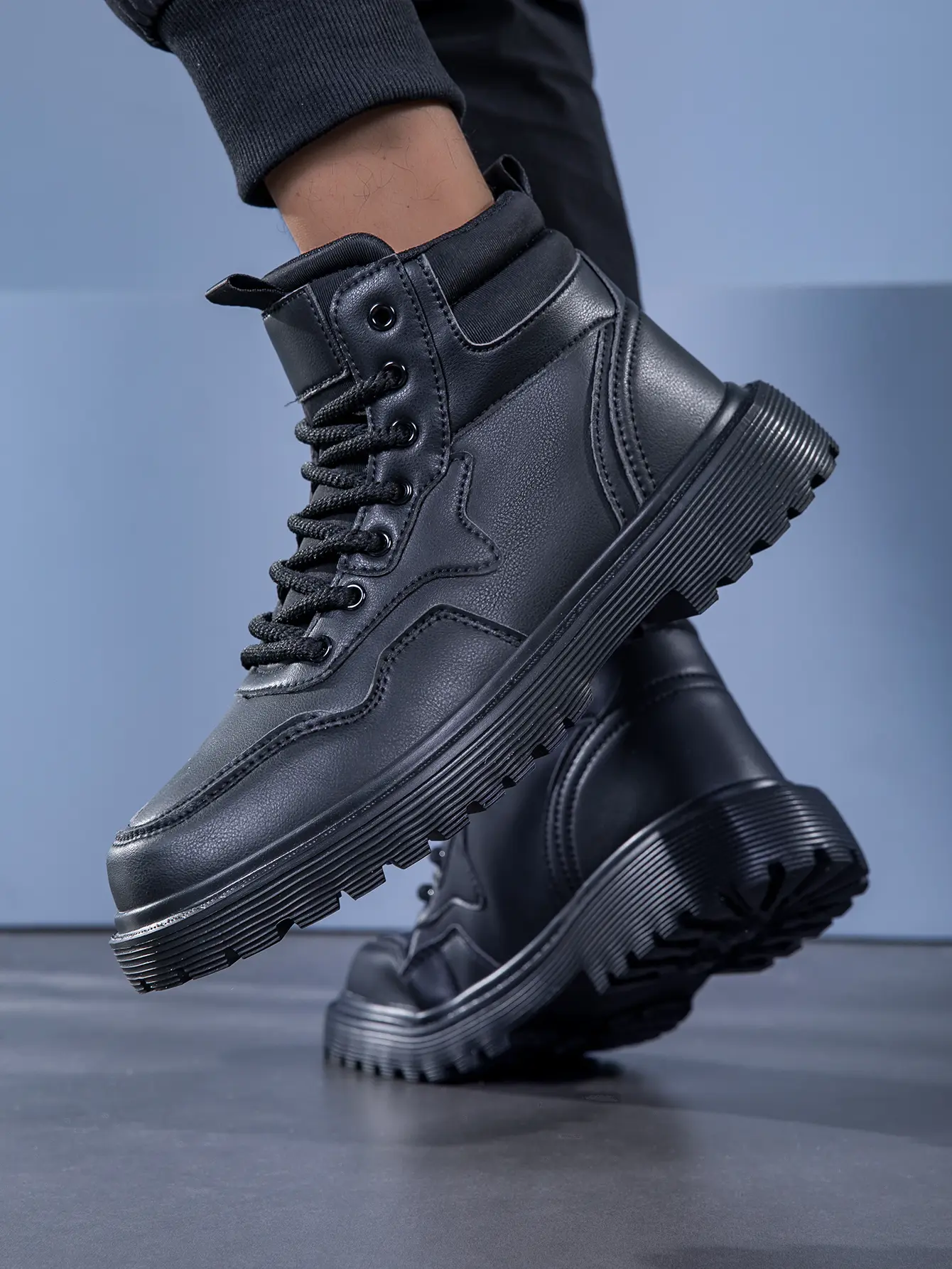 Botas militares hombre combat boots antideslizantes outdoor_voghion.com